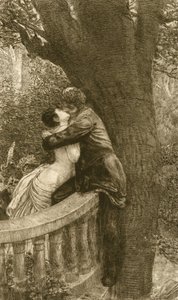 Kiss from the series A Love, Opus X by Max Klinger